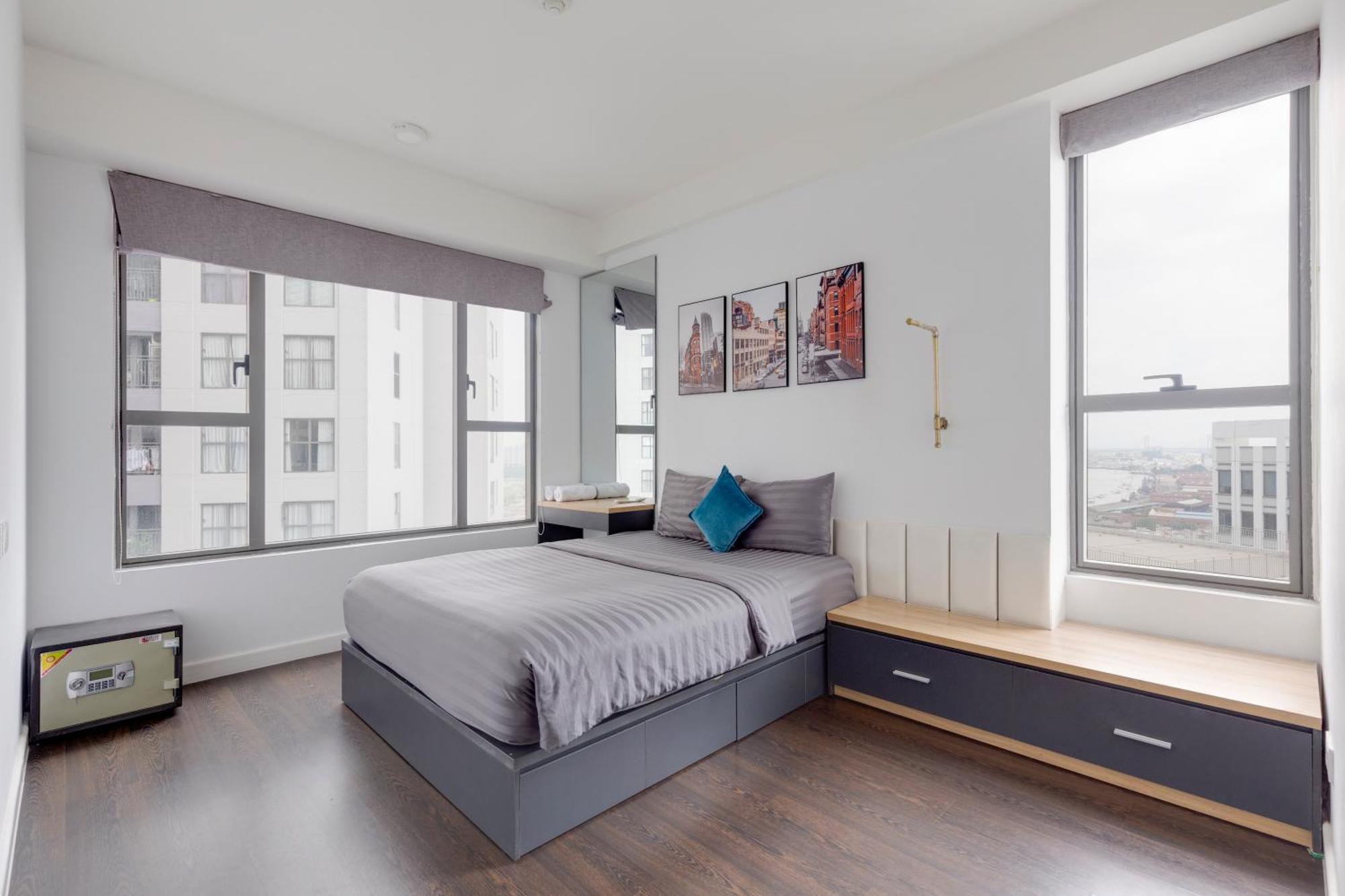 Smile Home Tresor Apartment - Modern Comfortable Ho Chi Minh City Bagian luar foto