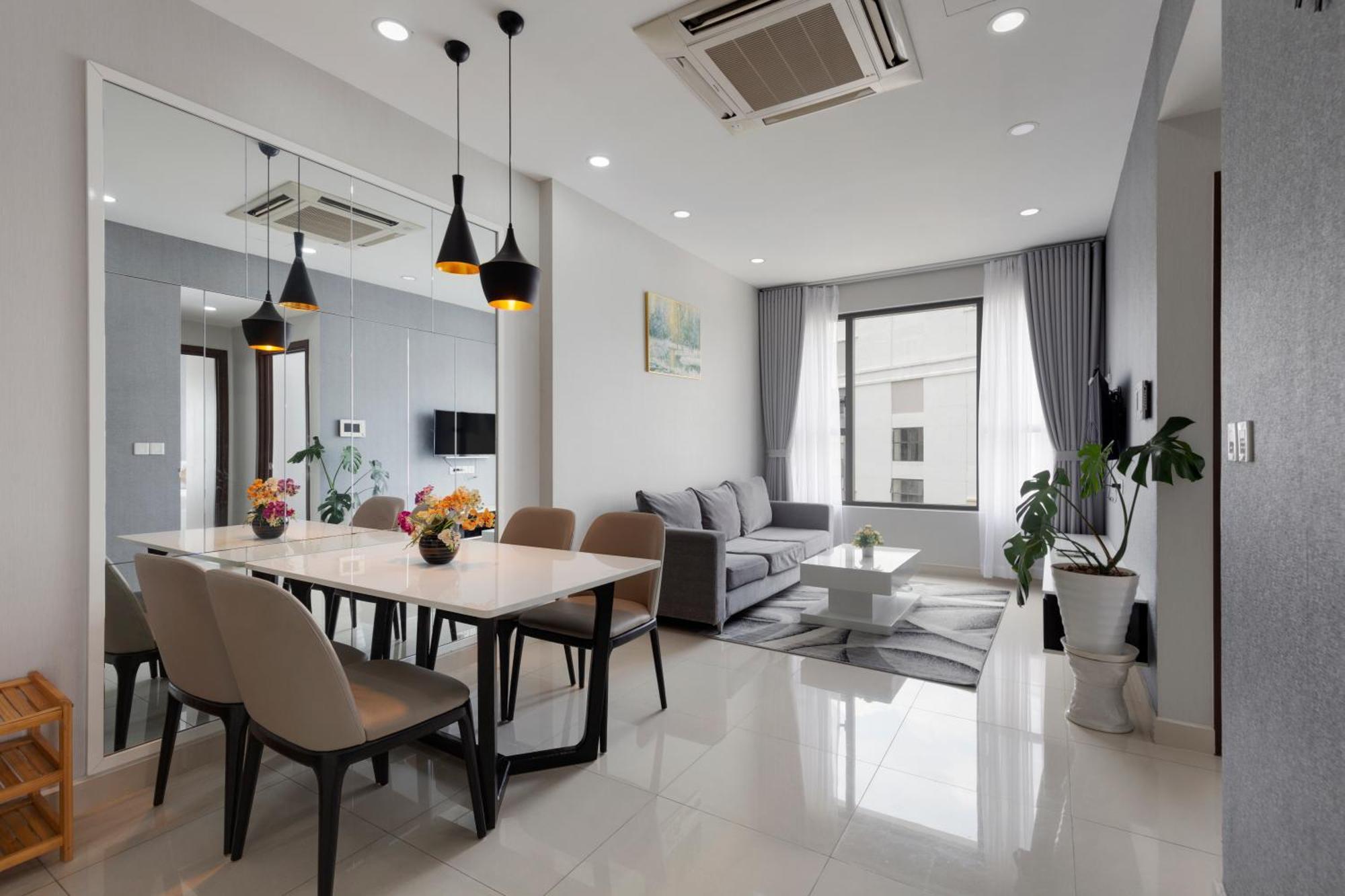 Smile Home Tresor Apartment - Modern Comfortable Ho Chi Minh City Bagian luar foto